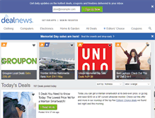 Tablet Screenshot of dealnews.com